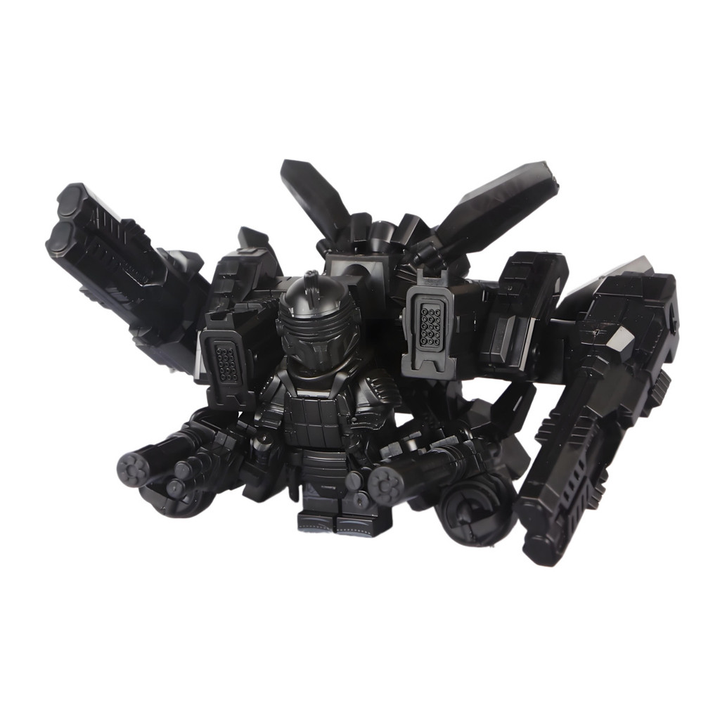 Spot Goods#Subway Surfer Level 7 Armor Set Peace Third Party Building Blocks Minifigure Toy Elite Ex