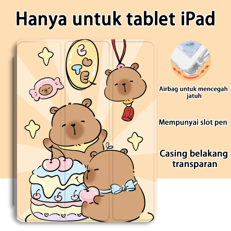 เคส iPad \ เคสสามพับพร้อมสล็อต: เหมาะสําหรับ iPad Air 5\iPad 10 Pro 11 นิ้ว\iPad Air 4\iPad 3\iPad 2