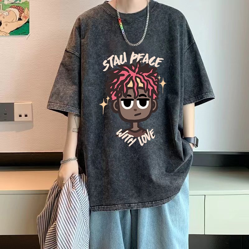 Heavy Black Washed Hebei 2025 Coffee Long-staple Cotton P23 Count 32S-3XLWY0016-SX2025 Cotton] [Dist