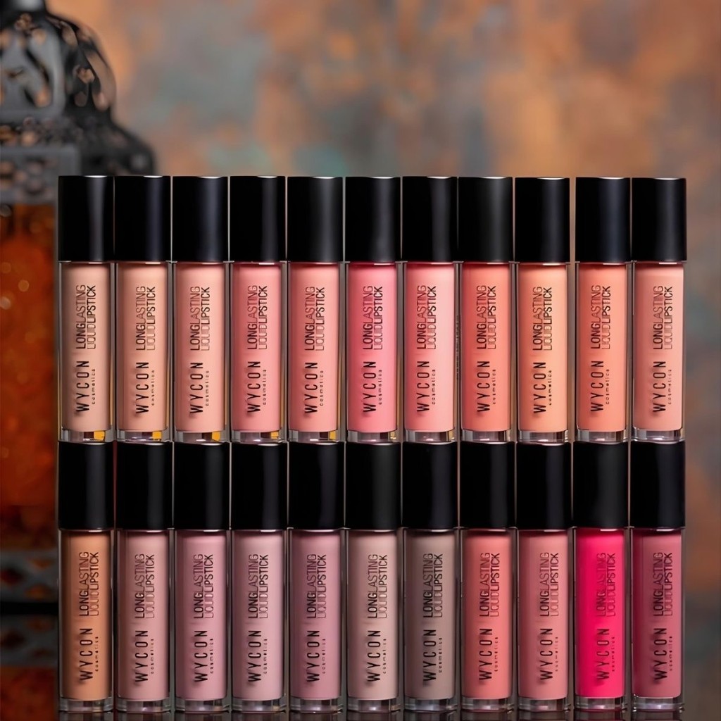 Liquid Hot-Selling Lip Gloss remai Matte WYCON Italy#Niche9cc Lipstick is easy to apply color4ml