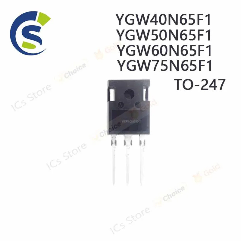 1-5PCS YGW40N65F1 YGW50N65F1 YGW60N65F1 YGW75N65F1 40N65 50N65 60N65 TO-247 Field Effect ทรานซิสเตอร