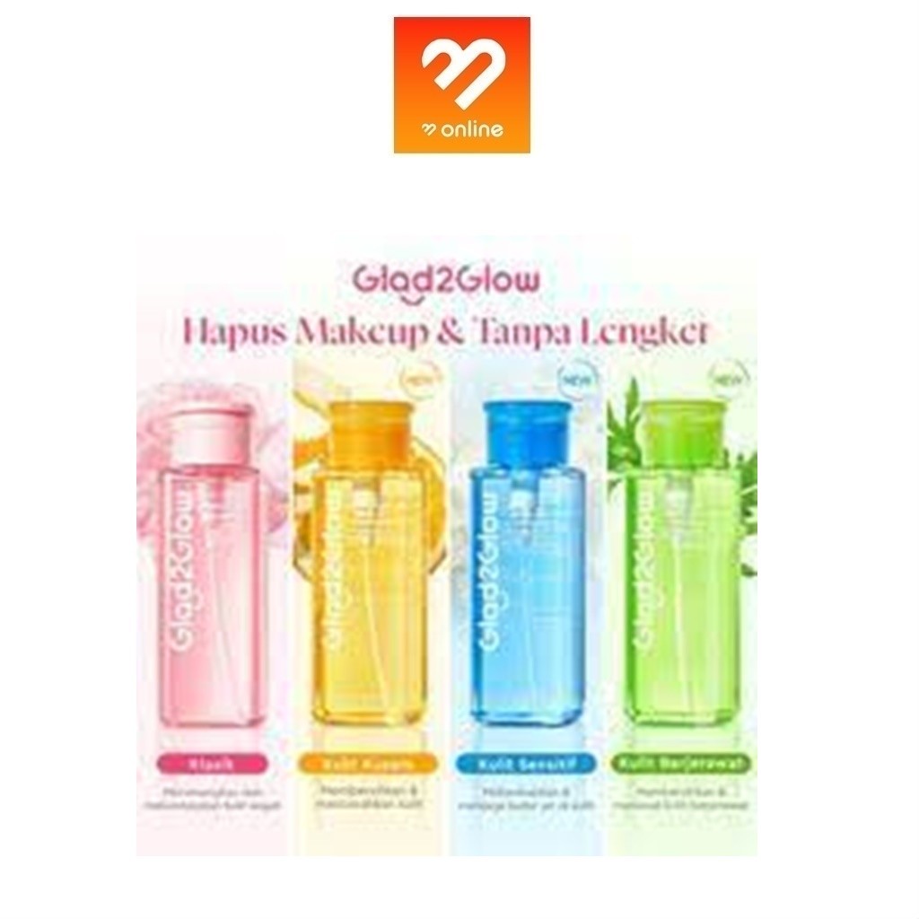 Glad2Glow Cherry Blossom Betaine Acid Acne Micellar Water cleansing คลีนซิ่ง คลีนซิ่งออยล์ สำหรับผิว