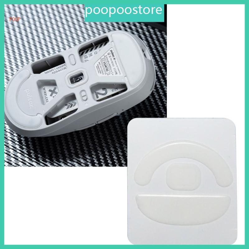 POOP 1Pack Ice Version Esptiger Gaming Mouse Feet Sticker Mouse Glide Curve Edge Replacement สําหรับ