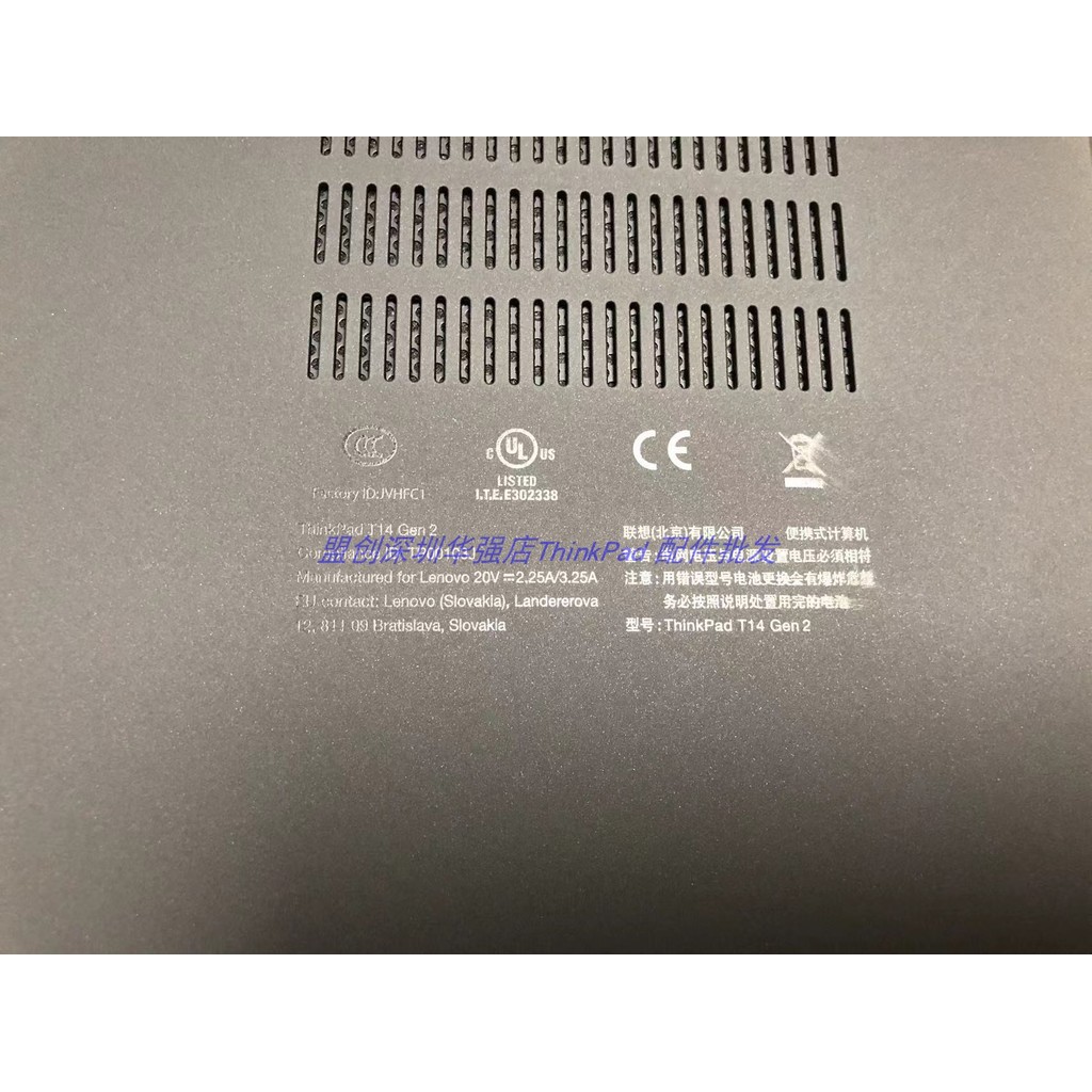 Thinkpad T14 Gen2 D เคสใส่ 5CB0Z69243 5CB0Z69342 5CB1E28102