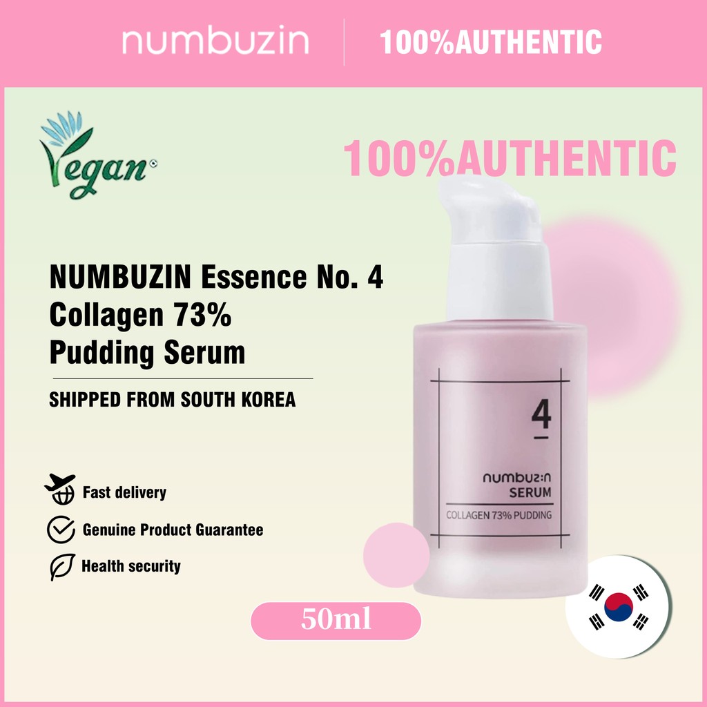 [Numbuzin] Essence No. 4 คอลลาเจน 73% พุดดิ้งเซรั่ม 50มล