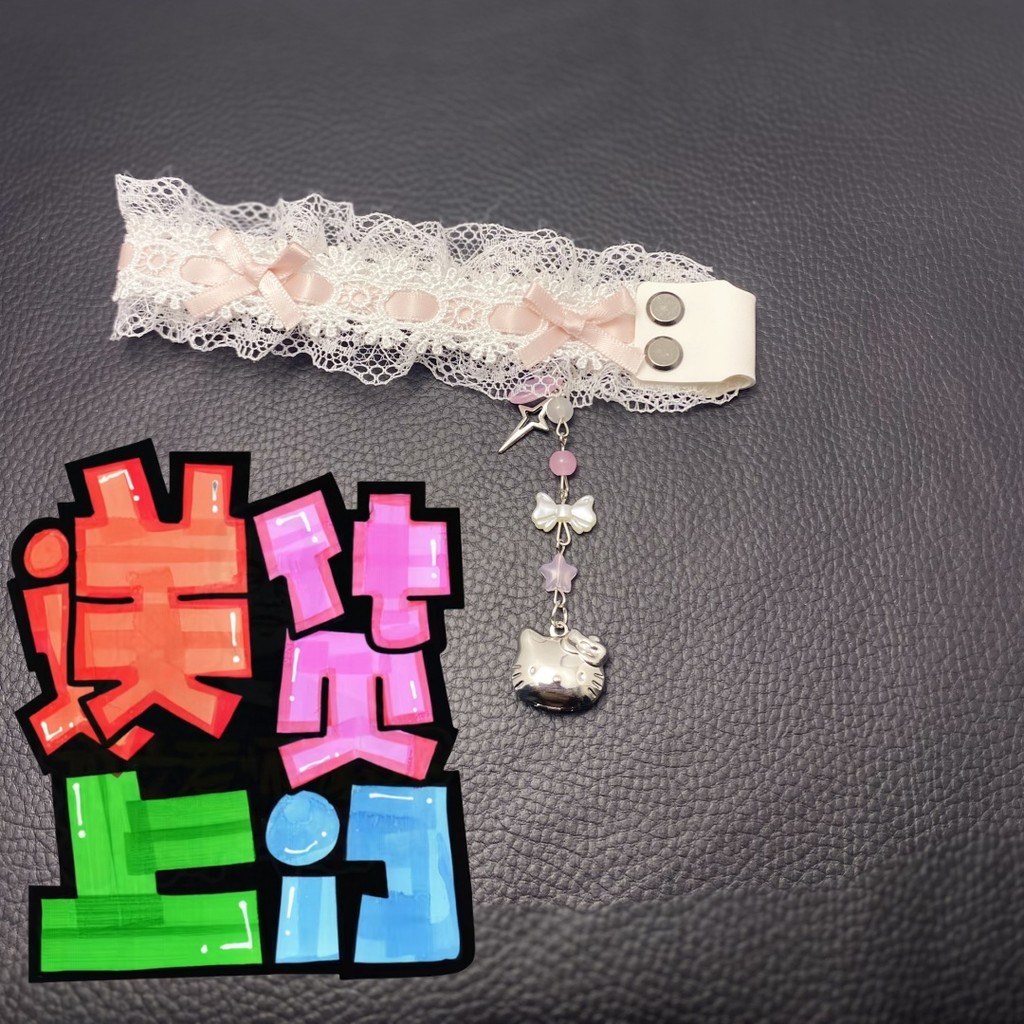 keycaps keycap anime วูติ้ง ต้นฉบับ ที่กําหนดเองแป้นพิมพ์ลูกไม้ริบบิ้นริบบิ้นจี้น่ารักแป้นพิมพ์อุปกร