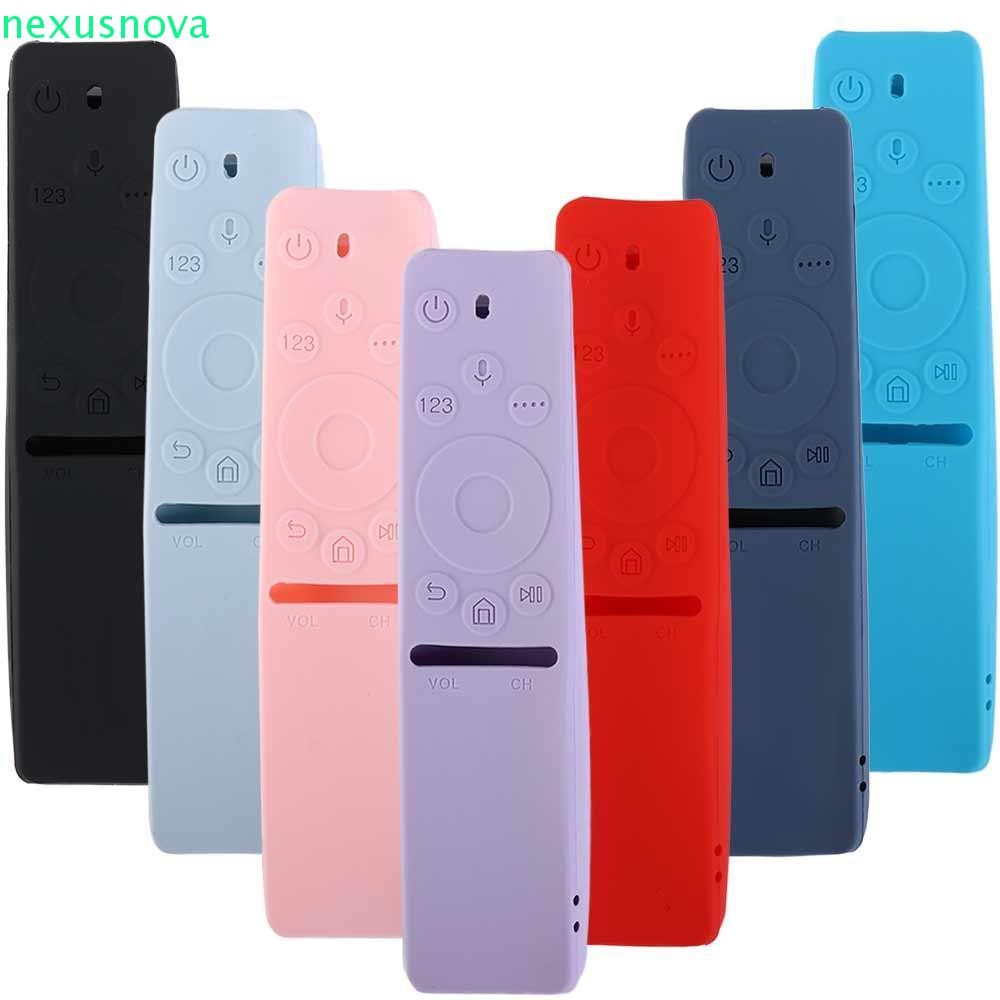 NEXUSNOVA รีโมทคอนโทรลกรณี Q60Q70Q80 7700 สมาร์ททีวีฝุ่น BN59-01259D ซิลิโคนสําหรับ Samsung Voice TV