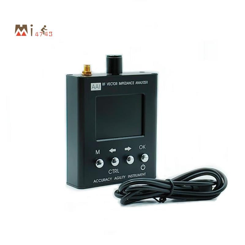 Mi4743AAI เวอร์ชันภาษาอังกฤษ N1201SA N1201SA+ 34.375MHz-2.7GHz เครื่องวิเคราะห์เสาอากาศ Meter Tester