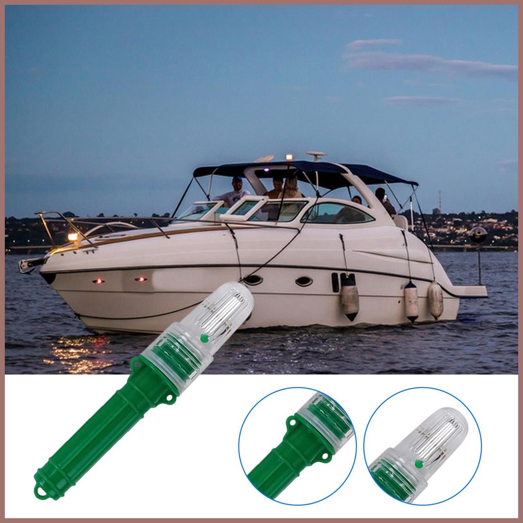 LED Flare สําหรับพายเรือกันน้ํา Sensing ตกปลาปลา Luring เครื่องมือ Luring Light Sensing ป้ายเตือน me