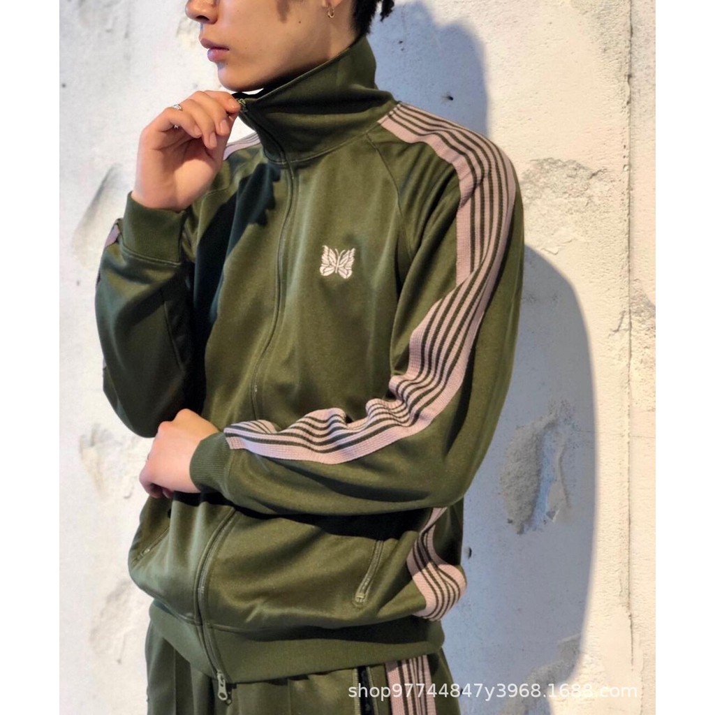 Needles OOTD Embroidered Sports Jacket for Men and Women