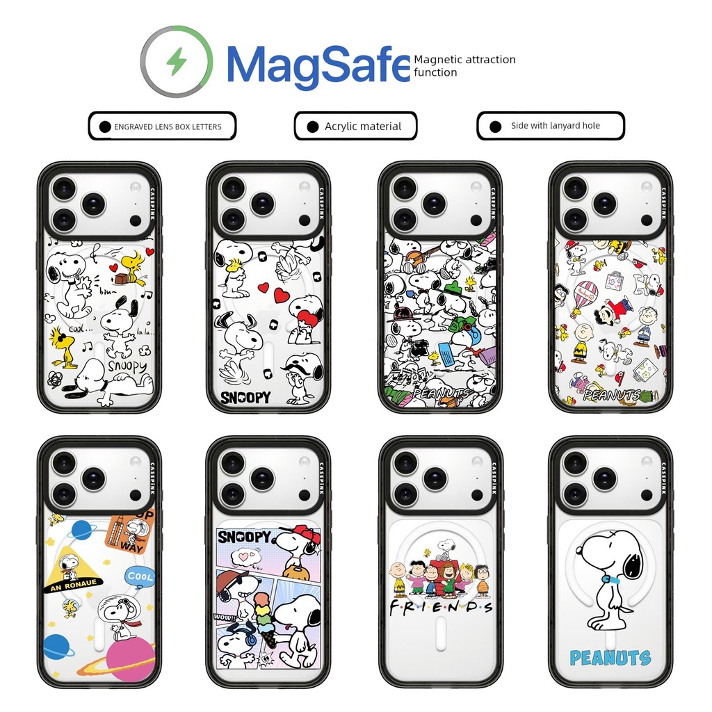 magnetic griptok griptok magsafe griptok แม่เหล็ก Magsafe เคสป้องกัน Apple การ์ตูน Family Magnetic