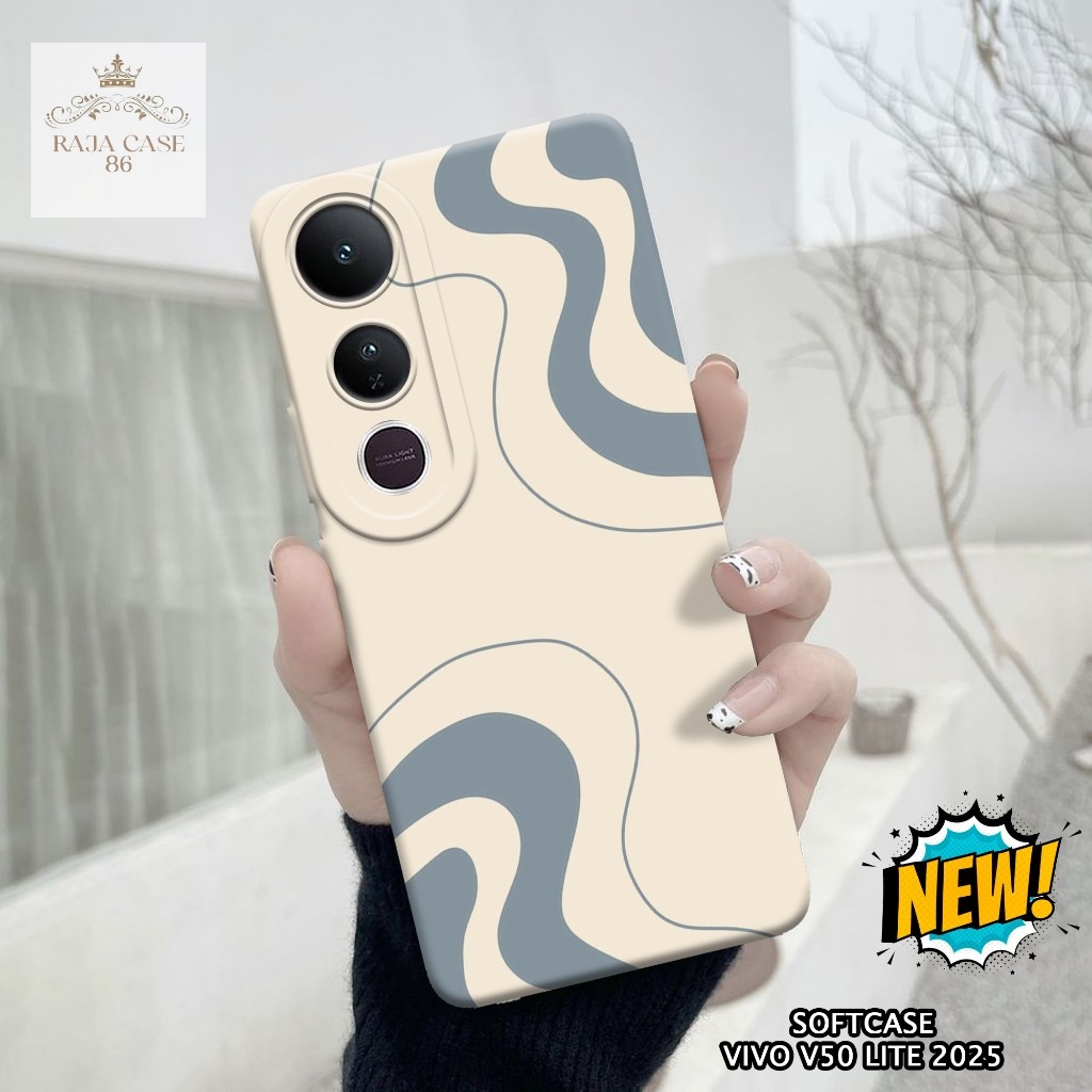 HP ล่าสุด Vivo V50 Lite Softcase - Rajacase - Vivo V50 lite 2025 Case - Abstract Case Motif - V50 Li