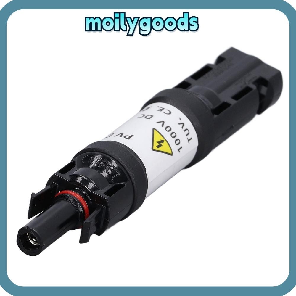 MOILYHD แผงตัวเชื่อมต่อ, 1000V DC 2.5-6.0 มม.เส้นผ่านศูนย์กลางลวด PV Diode Connector, ทองแดงชุบเงินก
