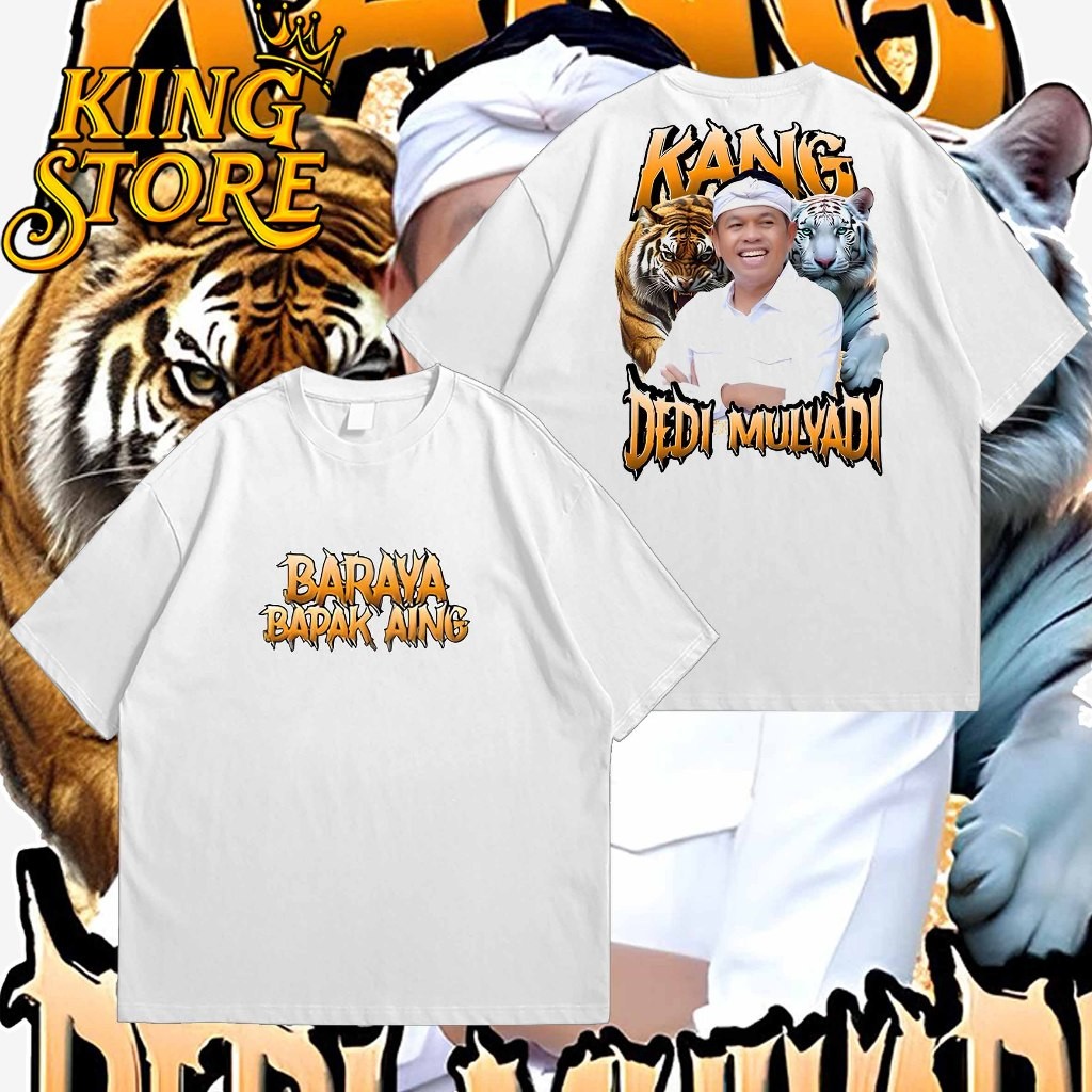 เสื้อยืด Viral DEDI MULYADI KDM COMBED