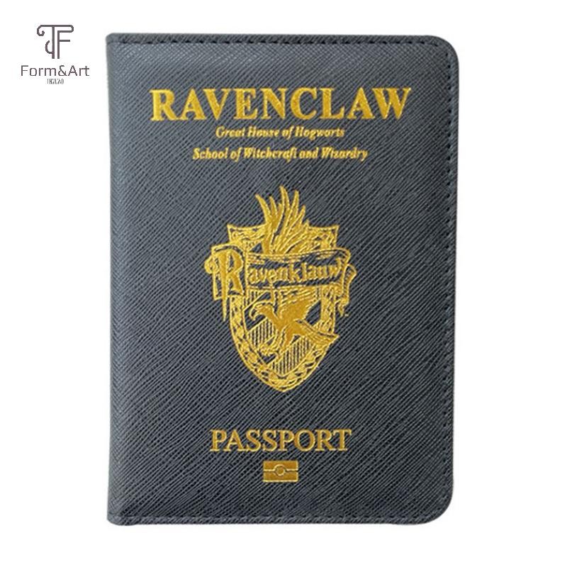 Form & Art การ์ตูนหนังสือเดินทาง Pu หนังสําหรับหนังสือเดินทางกระเป๋าสตางค์น่ารักผู้ถือหนังสือเดินทาง