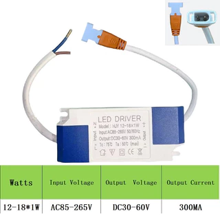 SMVP LED Driver Power Transformer ปลั๊กสีส้ม 12-18W 18-25W 8-24W 24-36W 36-60W 40-72W 60-80W 80-120W