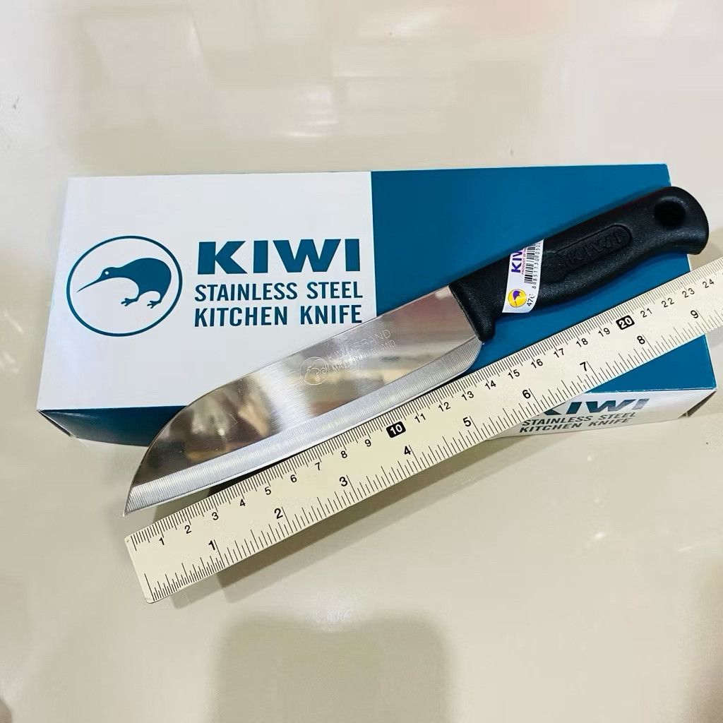 KIWI มีด ทำครัว ด้ามพลาสติก มีดกีวี่ คุณภาพระดับตำนาน ของแท้ 100% เครื่องครัว ครบทุกไซส์ - รูปที่ 5