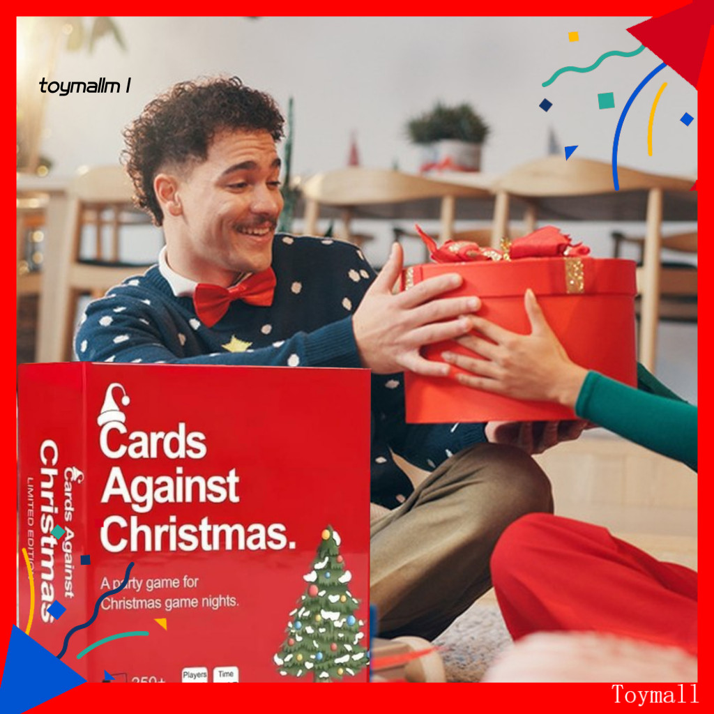 [TM] เกมปาร์ตี้สําหรับผู้ใหญ่ผสมและจับคู่การ์ดปาร์ตี้ 250 เกมการ์ดคริสต์มาสตลกสําหรับผู้ใหญ่ที่สมบูร