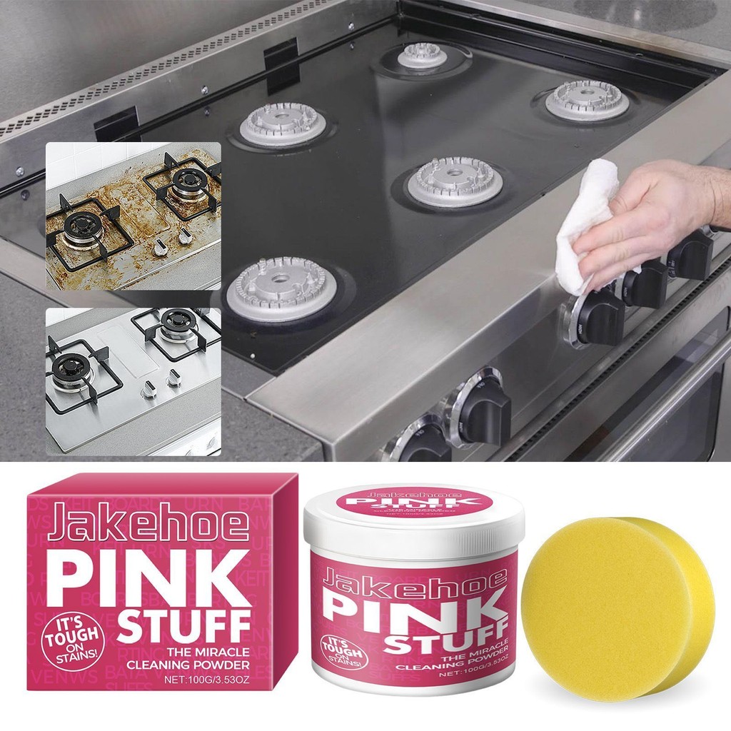 New Product#Jakehoe Multifunctional Kitchen Cleaning Powder Deep Cleaning Kitchen Oil Machine Stove 