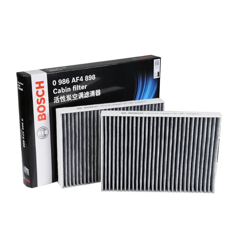 ไส้กรองเครื่องปรับอากาศ Bosch 0986AF4898 เหมาะสําหรับ BMW 525Li 528Li 530Li 2 ชิ้นในกล่อง