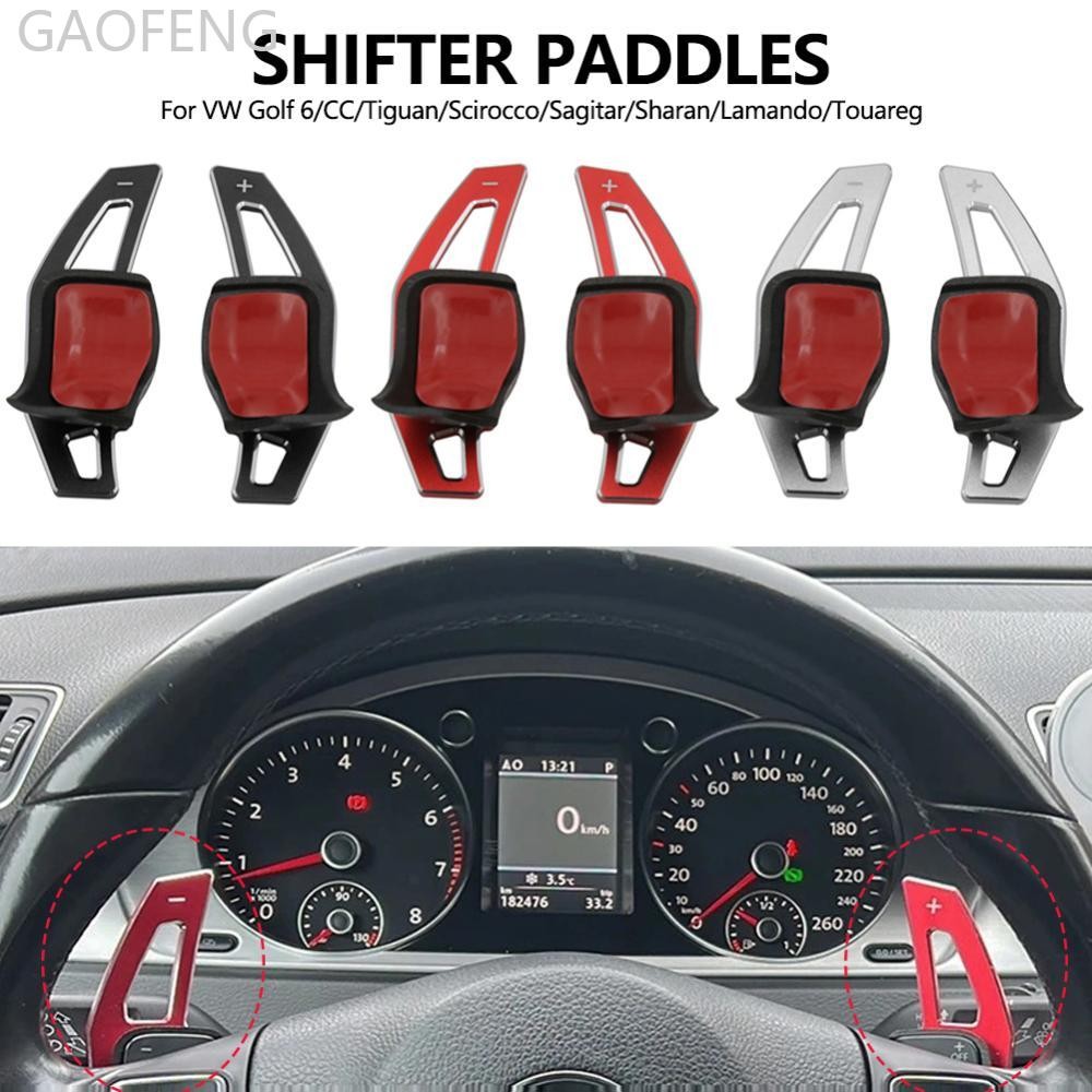 GAOFENG คู่เกียร์ Shift Paddles รถ DSG พวงมาลัย Paddle Extension Shift Control สําหรับ VW Golf 5/6 M