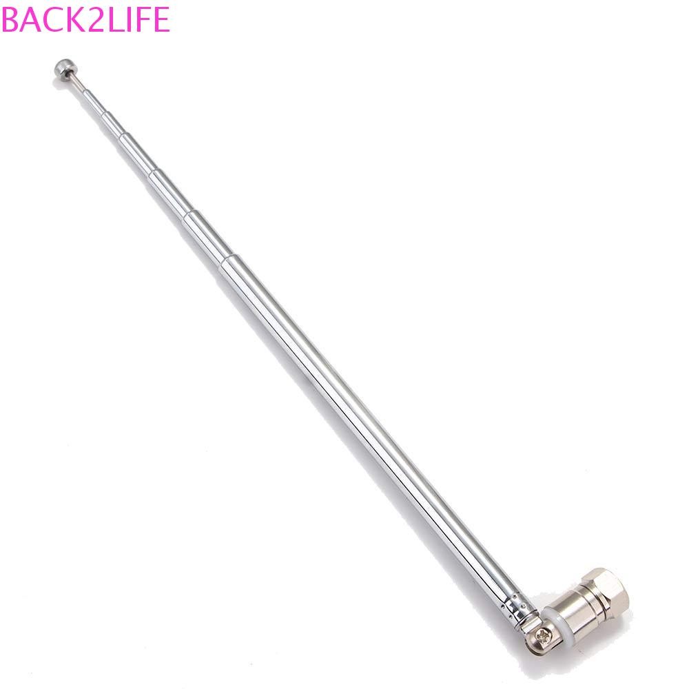 BACK2LIFE วิทยุทางอากาศพร้อมอะแดปเตอร์ TV/3.5 Wave 5V 10W 75 Ohm