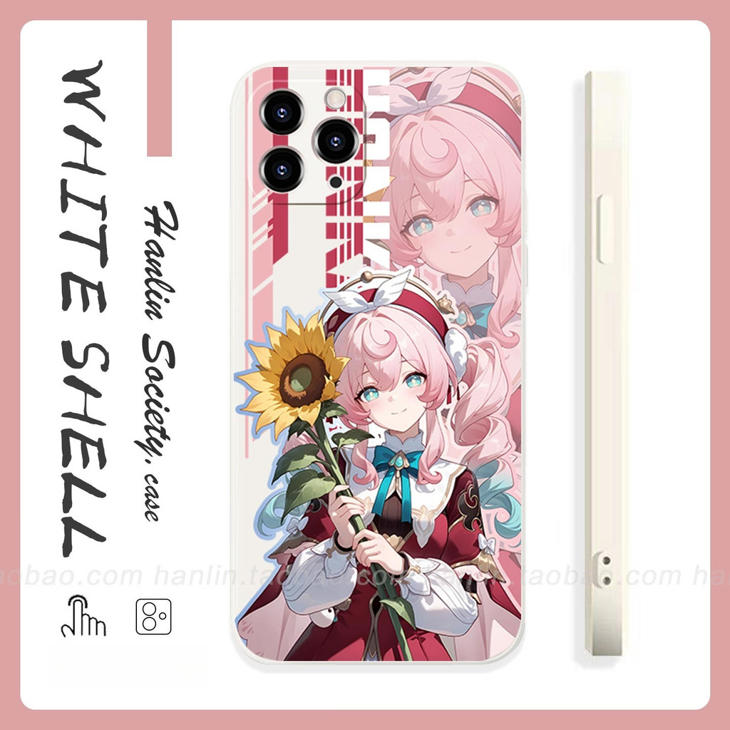 เคส iPhone 17 Honkai Star Rail Hyacine iPhone 16 15 14 13 12 11 Plus Pro Max X XR XS SE 7 6 TPU Clea