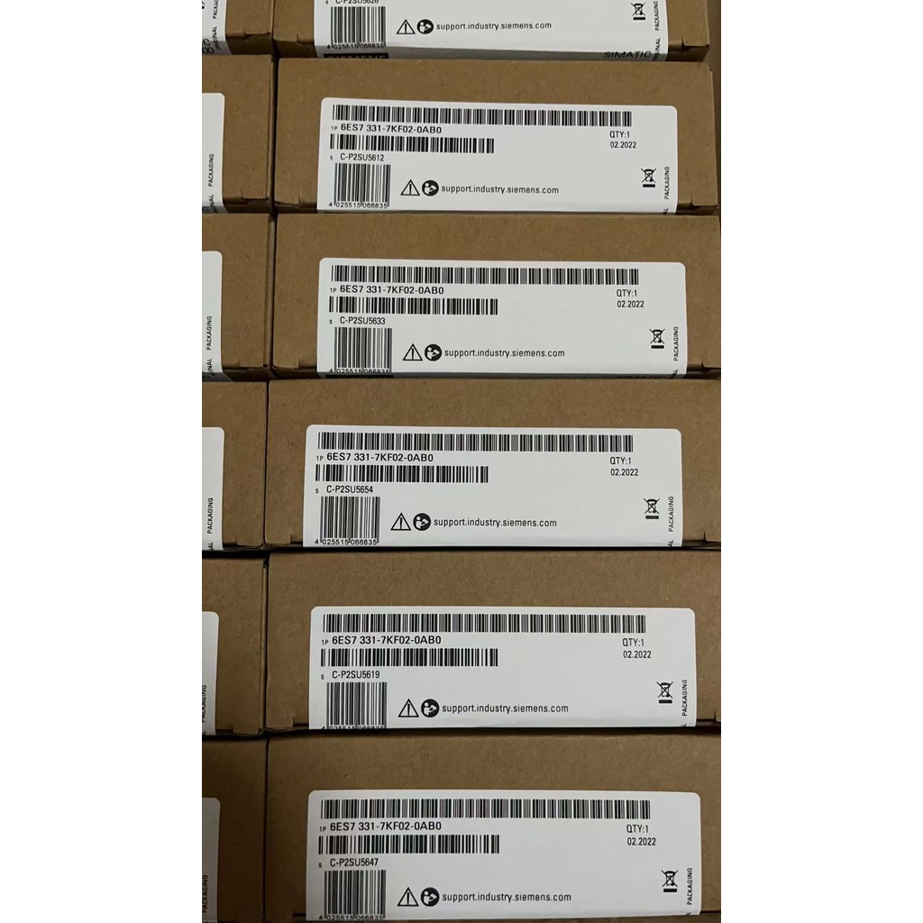 โมดูล Siemens S7300PLC 6ES7331-7KF02/1KF02/7KB02/7PF01/7PF1-0AB0