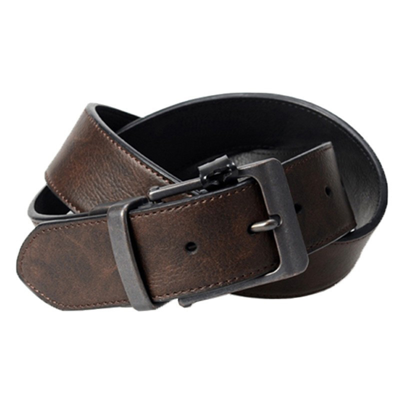 เข็มขัด Levis levis levis ผู้ชายอินเทรนด์คนหนุ่มสาวหนังแท้หัวเข็มขัดชั้นแรกหนังวัวแท้ผู้ชายกางเกงยีน