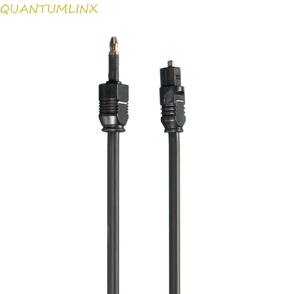 QUANTUML Optic Fibre Line คุณภาพสูง 1M 3FT Digital Optical Optic Fibre Toslink สายสัญญาณเสียงสายไฟอุ
