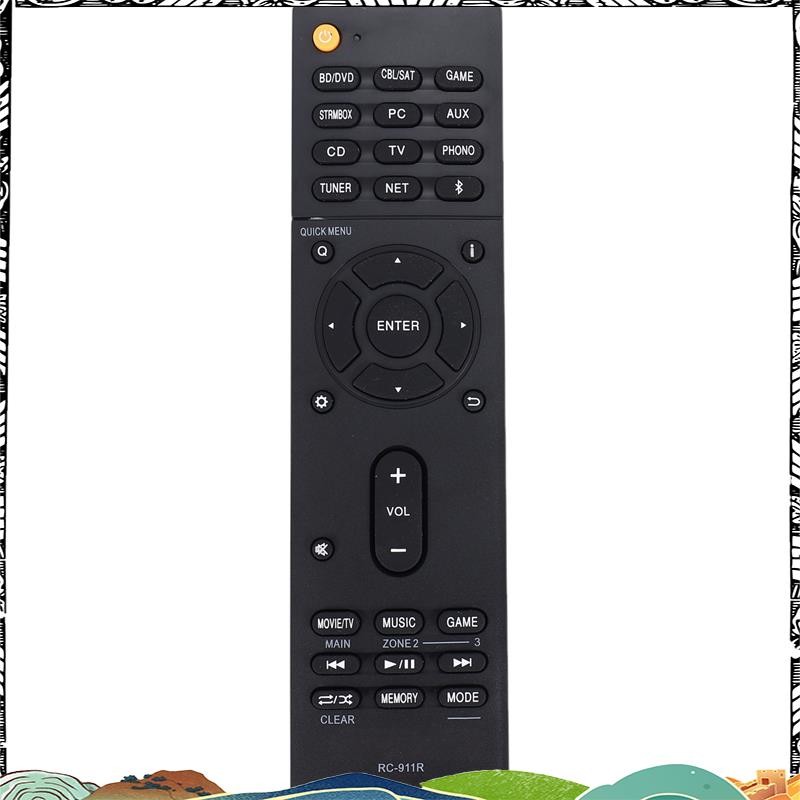 RC-911R รีโมทคอนโทรลสําหรับ Onkyo TX-NR575 TX-NR585 TX-RZ810 TX-NR575E AV ตัวรับสัญญาณเสียง/เครื่องเ