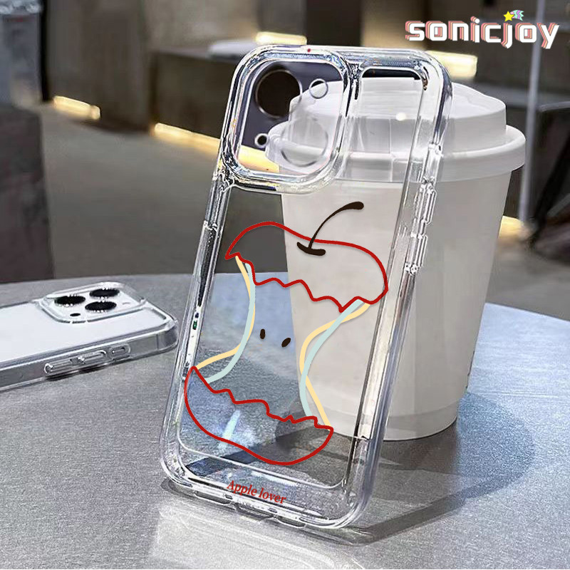 เคสโทรศัพท์ Apple core เหมาะสําหรับ IPhone 11 12 13 14 15 16 Pro Max X XR XS Max 7Plus 8Plus เคสซิลิ