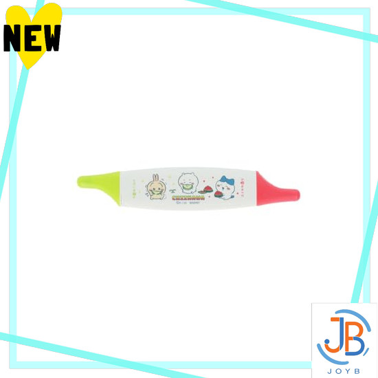 Direct From Japan Sun-Star Stationery Cheeky Goods Twin Marker with Scent: Melon and Watermelon S454