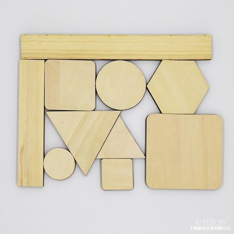 Splint เครื่องมือจัดแต่งทรงผม Tie-Dyeing Batik ย้อมวัสดุการเรียนรู้เรขาคณิตพืชย้อม Indigo ไม้ชิปไม้ 