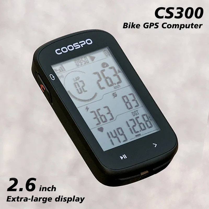จักรยาน Coospo Cs300 Cycle Wireless Speedometer พร้อมนาฬิกาจับเวลามีหน้าจอแสดงผลขนาดใหญ่วัดระยะทางอั