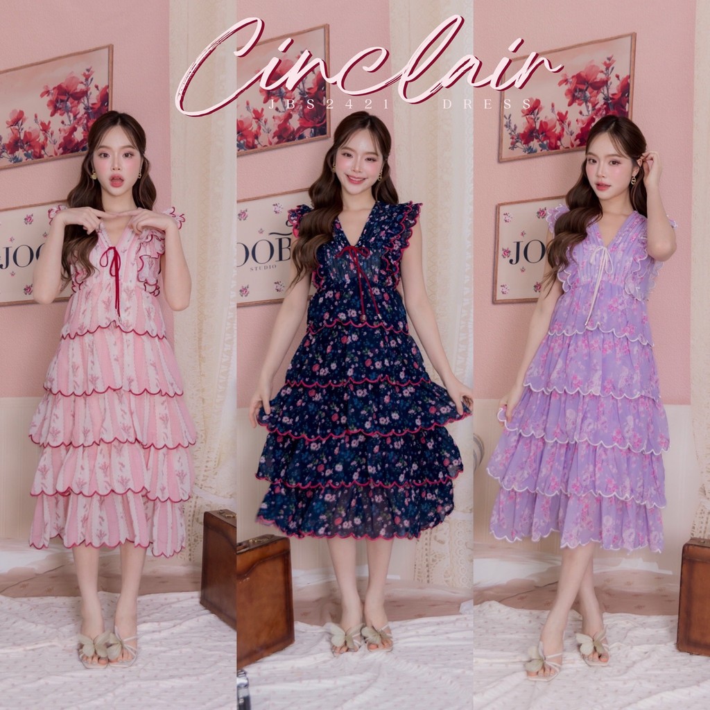 #JBS2421 Cinclair Dress Joobs studio