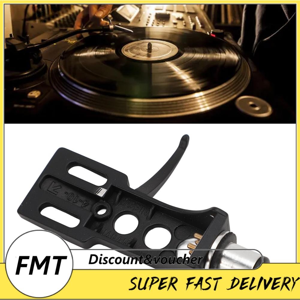 Freemarket FreeMarket Phono Headshell LP Turntable Mount กับ Oxygen Copper Wires 4 สายการเปลี่ยนสากล