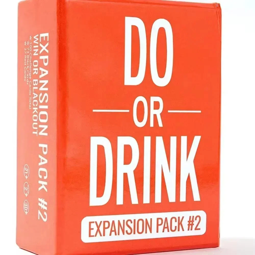 Do Or Drink Card Game Expansion Pack #2 เกมปาร์ตี้