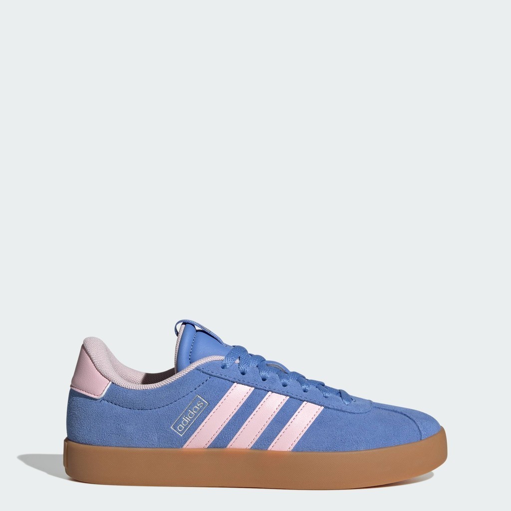adidas ไลฟ์สไตล์ รองเท้า VL Court 3.0 ผู้หญิง สีน้ำเงิน JR8648