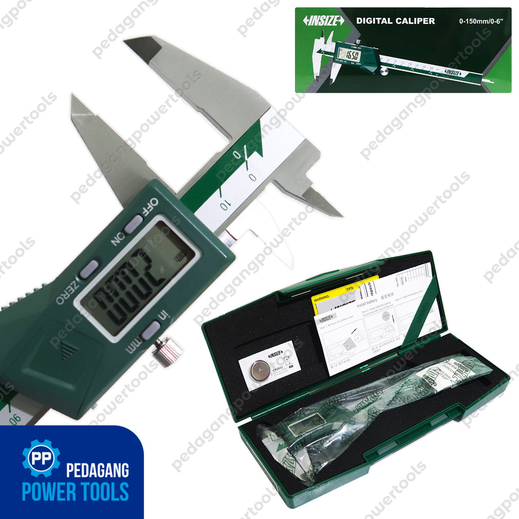 INSIZE 1108-150 Sigmat Digital 150 mm Stainless Steel Vernier Caliper 6 นิ้ว Original