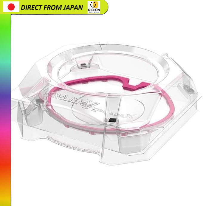 【ของญี่ปุ่น】 TAKARA TOMY ทาคาระ โทมี BEYBLADE X เบย์เบลด X Extreme Stadium สเตเดียม Clear × Magenta 