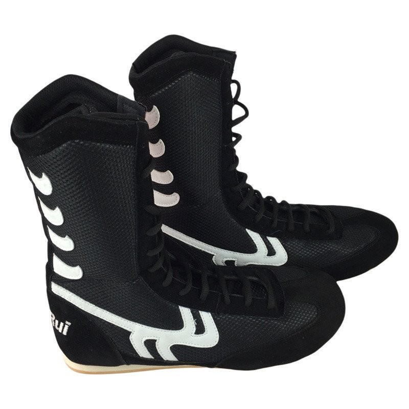 Box Boxing Training Shoes High-Top Boxing Shoes Tendon Sole