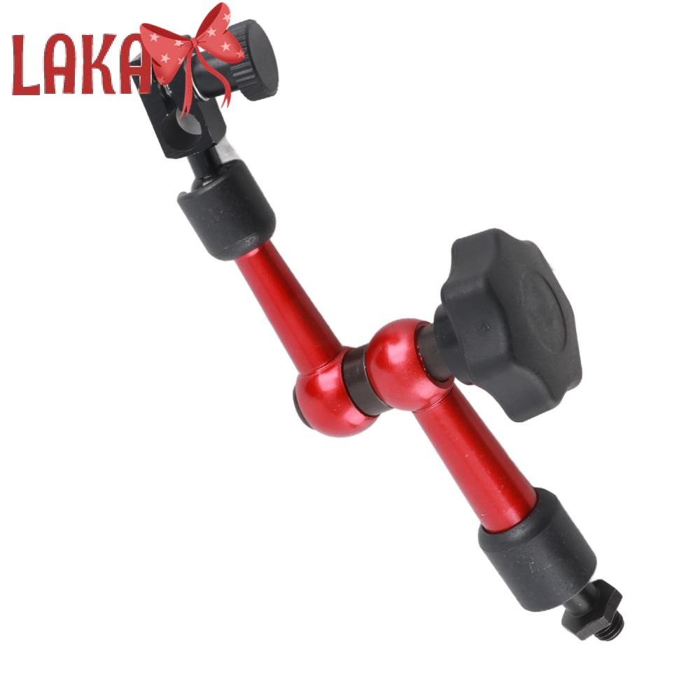 LAKA Universal Base Holder, M5 Thread Aluminium alloy Elastic Arm Stand, Precision High Hardness Adj