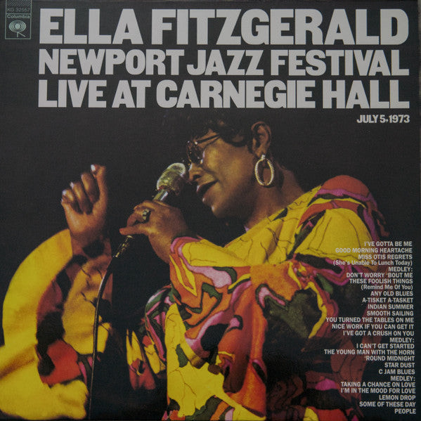 แผ่นเสียง Ella Fitzgerald - Newport Jazz Festival Live At Carnegie Hall, July 5, 1973 (Vinyl) (VG+)