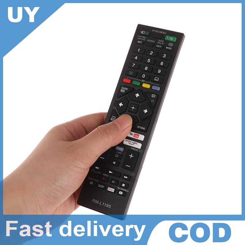 Null Universal สมาร์ททีวีรีโมทคอนโทรลสําหรับ Sony LCD LED Bravia TV RM-L1195 RM-YD005 RM-YD092 RM-YD