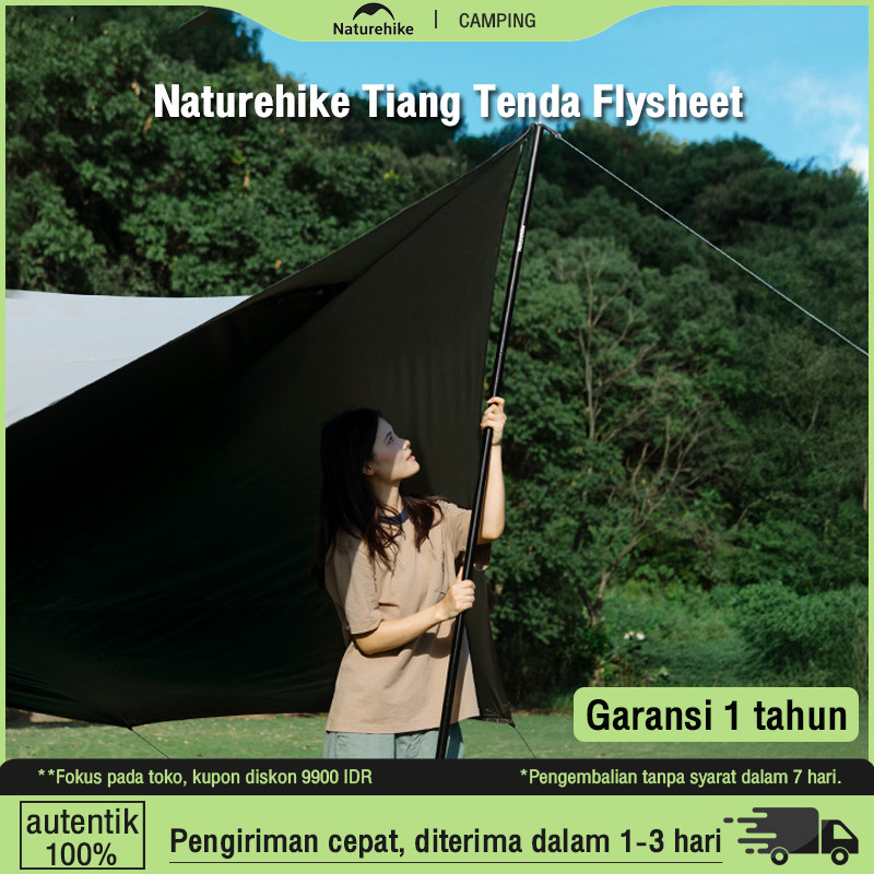 TENDA Naturehike Pole CNK2550PJ010 1.5M-2.4M Canopy Pole Camping เต็นท์ Canopy Pole