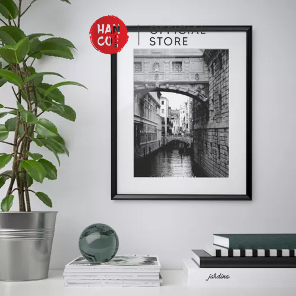 MUST HAVE SWITZERLAND KNPPNG กรอบรูป/กรอบรูป สีดํา 40X50 ซม.