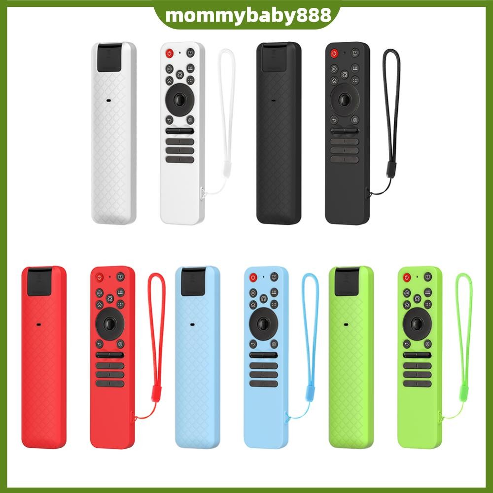 ฝาครอบรีโมทคอนโทรลทีวีเคสรีโมทกันลื่นเคสซิลิโคนกันกระแทกน้ําหนักเบาเข้ากันได้กับ 2025 LG OLED สมาร์ท