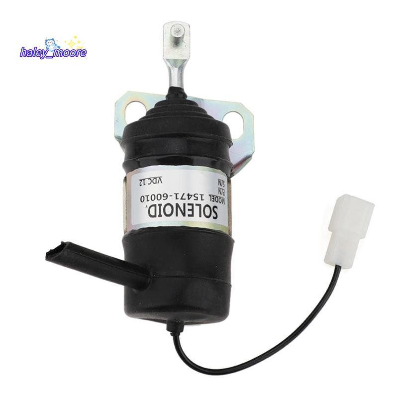 [ส่วนลด H]15471-60010 12V Shut Off Solenoid 052600-1000 15471-60013 สําหรับรถแทรกเตอร์อุปกรณ์เสริมเครื่องกําเนิดไฟฟ้าหยุดโซลินอยด์