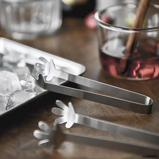 ✔Cutenery✔คลิปหนีบน้ำแข็งสแตนเลสขนาดเล็กแบบหนา คลิปหนีบอาหาร…